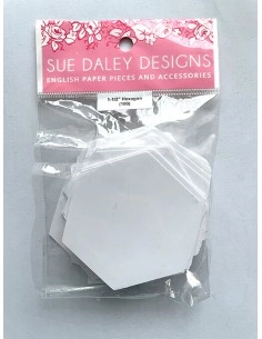 1 1/2in EPP Hexagon Papers (100 pieces per bag)