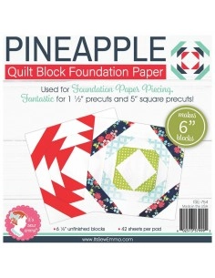 Pineapple 6in Block Foundation Paper Pad