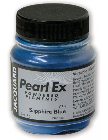 Pigment w proszku PearlEx Sapphire Blue 14g niebieski 634