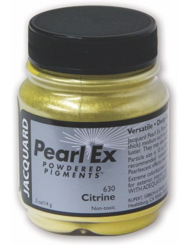 Pigment w proszku PearlEx Citrine 14g żółty 630