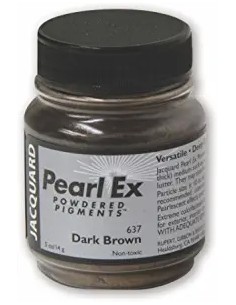 Pearl Ex Powdered Pigments 637 Dark Brown