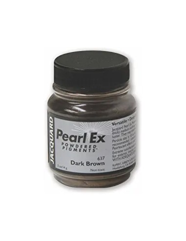 Pigment w proszku PearlEx Dark Brown 14g brązowy 637