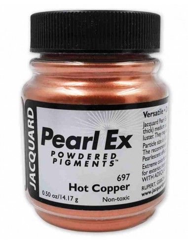 Pigment w proszku PearlEx Hot Copper 14g pomarańczowy 697