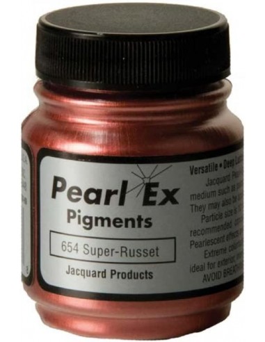 Pigment w proszku PearlEx Super Russet 21g pomarańczowy 654