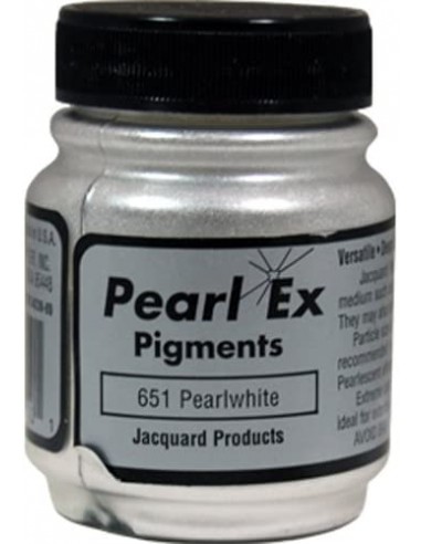 Pearl Ex Powdered Pigments 651 Pearl White