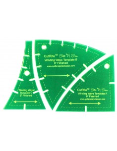 CutRite Slit N Sew Winding Ways Template