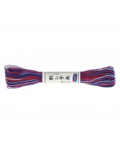 Nici do sashiko Olympus Variegated Red White Blue 20m
