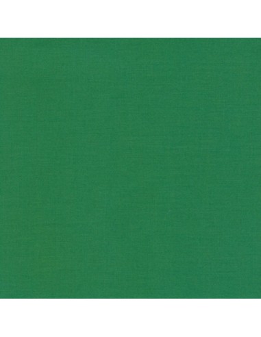 Coupon 18x110 cm Cotton fabric solid Kona Fern green