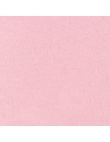 Cotton fabric solid Kona Peony light pink