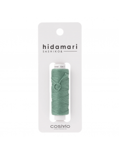 Cosmo Hidamari Sashiko Solid Thread 30 Meters Catnip