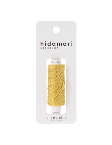 Nici do sashiko Cosmo Hidamari Olive 30m