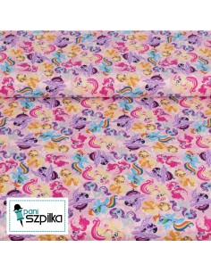 My Little Pony Heart Toss Hasbro cotton fabric 2