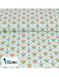 Boho Baby: White Blue Tee Pees 2