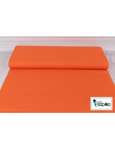 Tkanina bawełniana Kona Carrot pomarańczowa 2