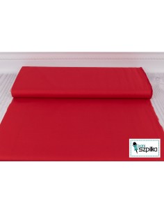 Tkanina bawełniana Kona Red czerwona 2