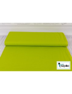 Cotton fabric solid Kona Peapod green 2