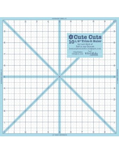 Square ruler 10-1/2in Trim It Lori Holt