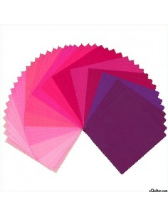 Charm Pack Kona Fragrant Fuchsia 42 szt.