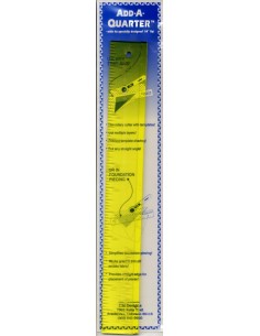 Linijka do paper piecing Add A-Quarter 30 cm x 3.8 cm