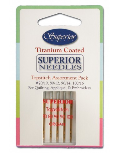 Superior Totpstitch needles assortment