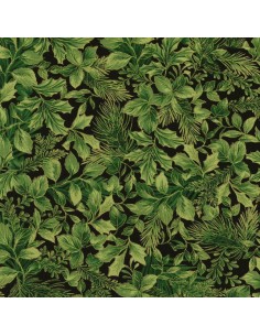 Tkanina bawełniana Pine Metallic
