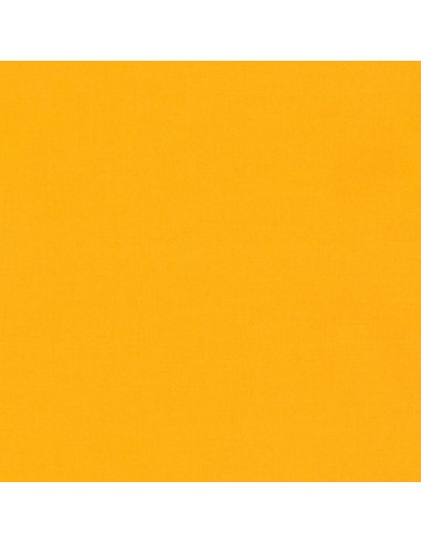 Cotton fabric solid Kona Sunny yellow