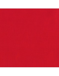 Tkanina bawełniana Kona Red czerwona