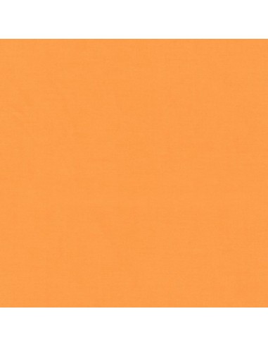 Cotton fabric solid Kona Goldfish orange