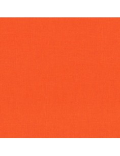 Tkanina bawełniana Kona Carrot pomarańczowa