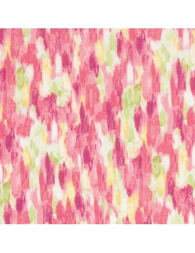 Muse Pink Tonal Timeless Treasures cotton fabric watercolor