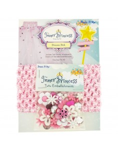 Zestaw do spódniczek tutu Inner Princess Pink