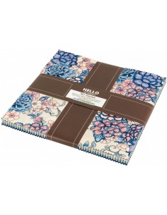 Layer cake Calista Cobalt 42 kwadraty