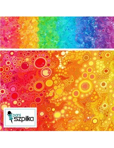 Effervescence Rainbow Gradation Robert Kaufman cotton fabric