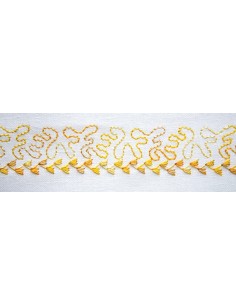 Nici do pikowania 12wt bawełniane ButterCream 300 m żółte... 2