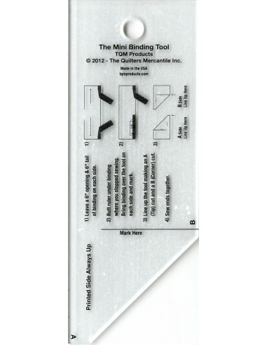 The Mini Binding Tool Template Ruler