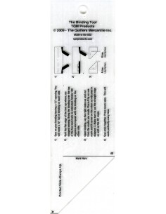 Binding Tool Template Ruler