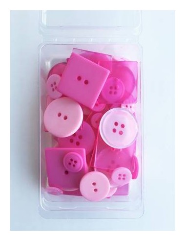 Party Pack Bubblegum buttons 55 pcs