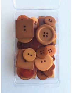 Party Pack Ginger buttons 55 pcs