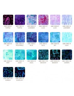 Zestaw 20 FQ Artisan Batiks Butterfly Blooms 2