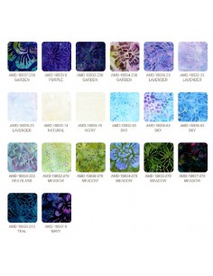 Zestaw 20 FQ Artisan Batiks Greenhouse 2