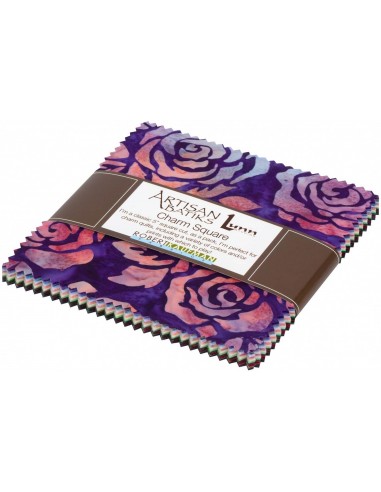 Artisan Batik Rosette charm pack