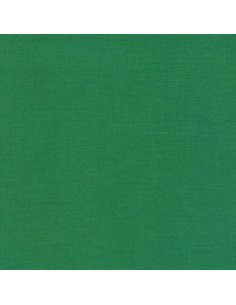 Cotton fabric solid Kona Fern green