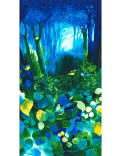 Panel bawełniany Deep Forest
