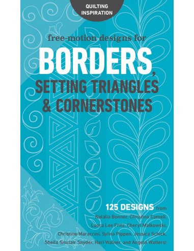 "Free Motion Designs for Borders Setting" book Lindsay Connor