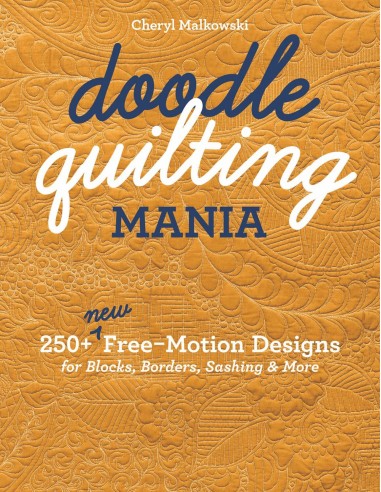 Książka "Doodle Quilting Mania" Cheryl Malkowski
