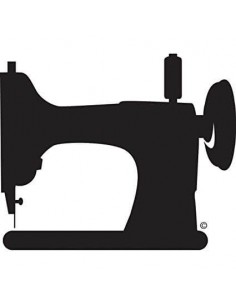 Naklejka na samochód Vintage Sewing Machine