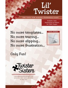Linijka szablon Lil' Twister Pinwheel wiatraczki 2