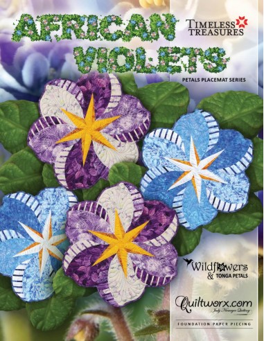 African Violets pattern