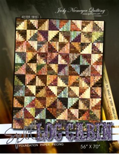 Split Log Cabin pattern