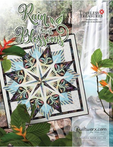 Rain Forest Blossoms  pattern